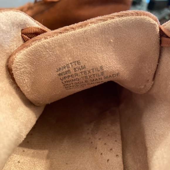 Kenneth Cole Janette  Blush Velvet high top shoes/sneakers size 8.5 - Picture 9 of 10